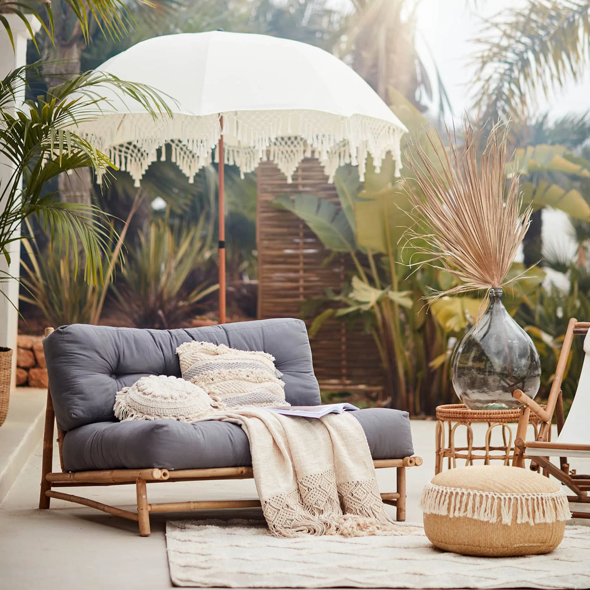 Outdoor-Palettenkissen-Set Sara^Depot Flash Sale