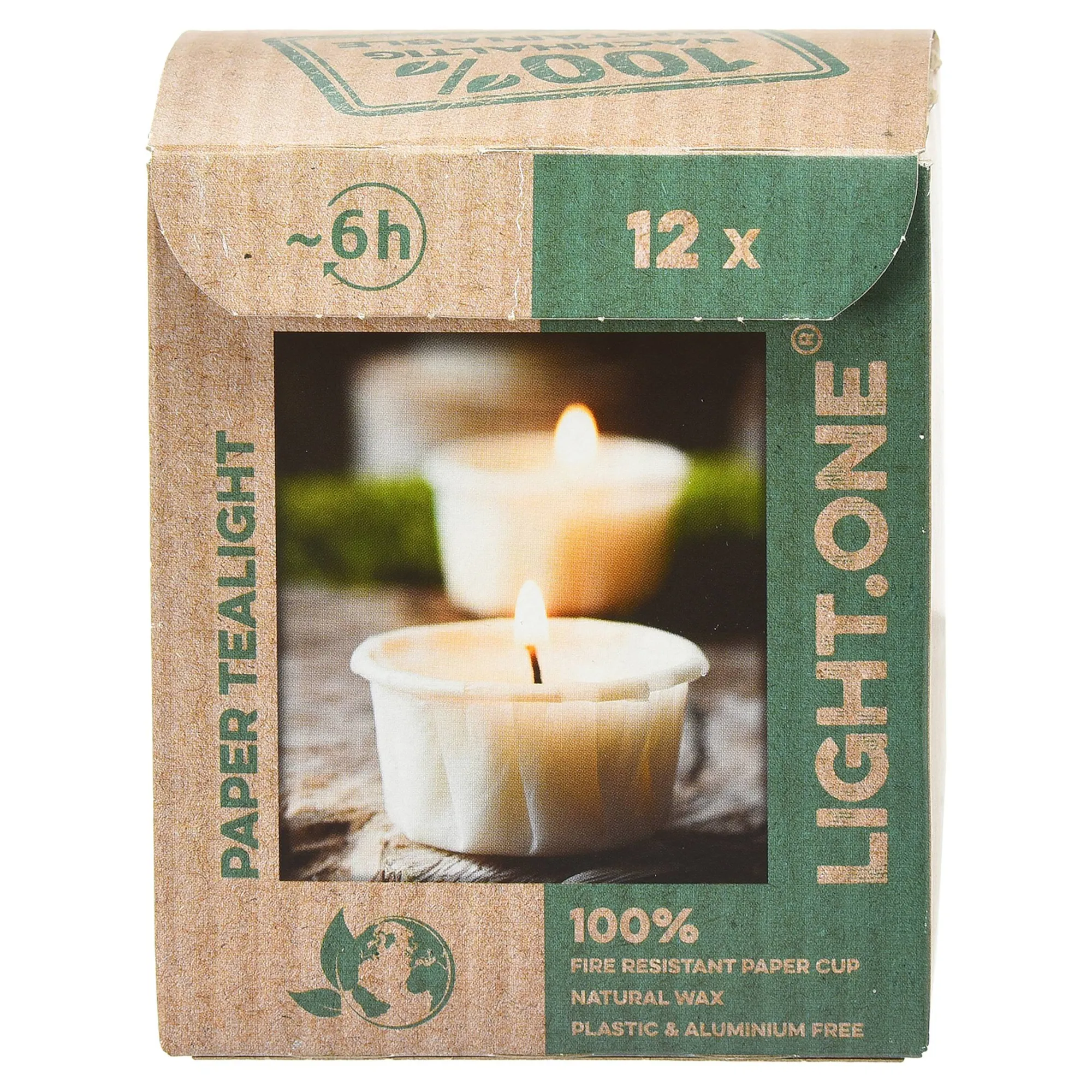 Papier-Teelichter Light One^Depot Cheap