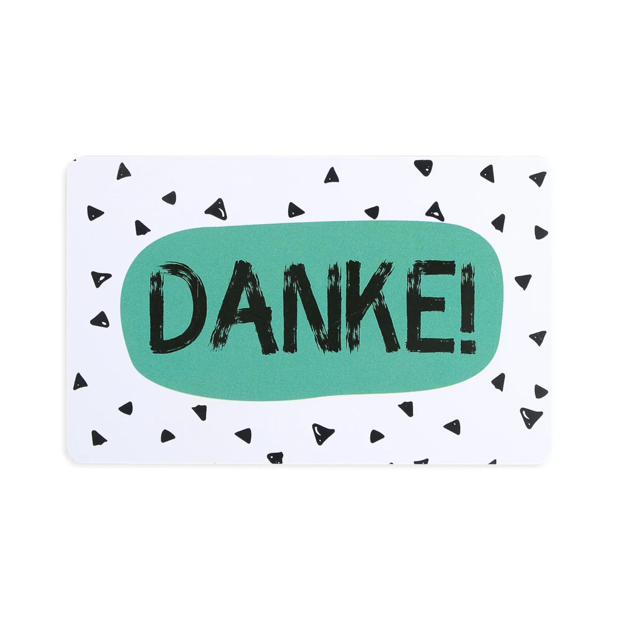 Hot Depot Pocket-Karte Danke