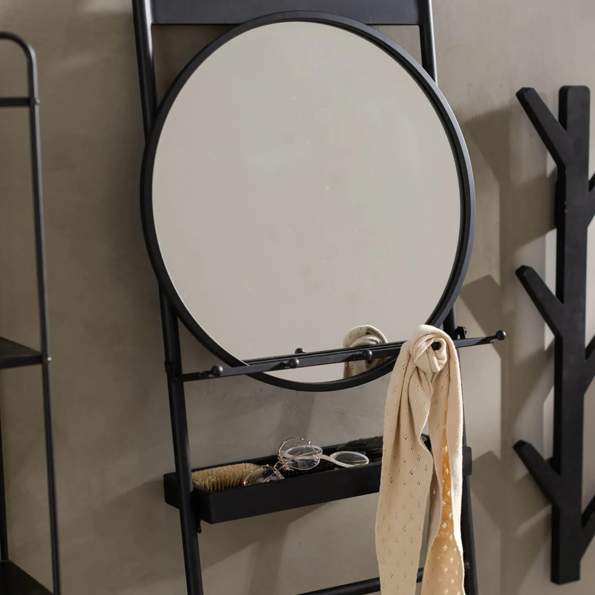 Sale Depot Rattan-Wandgarderobe Flora