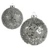 Roundgranulat Kugel-Set Silber^Depot Store