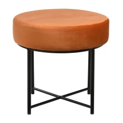 Discount Depot Samt-Hocker Ole