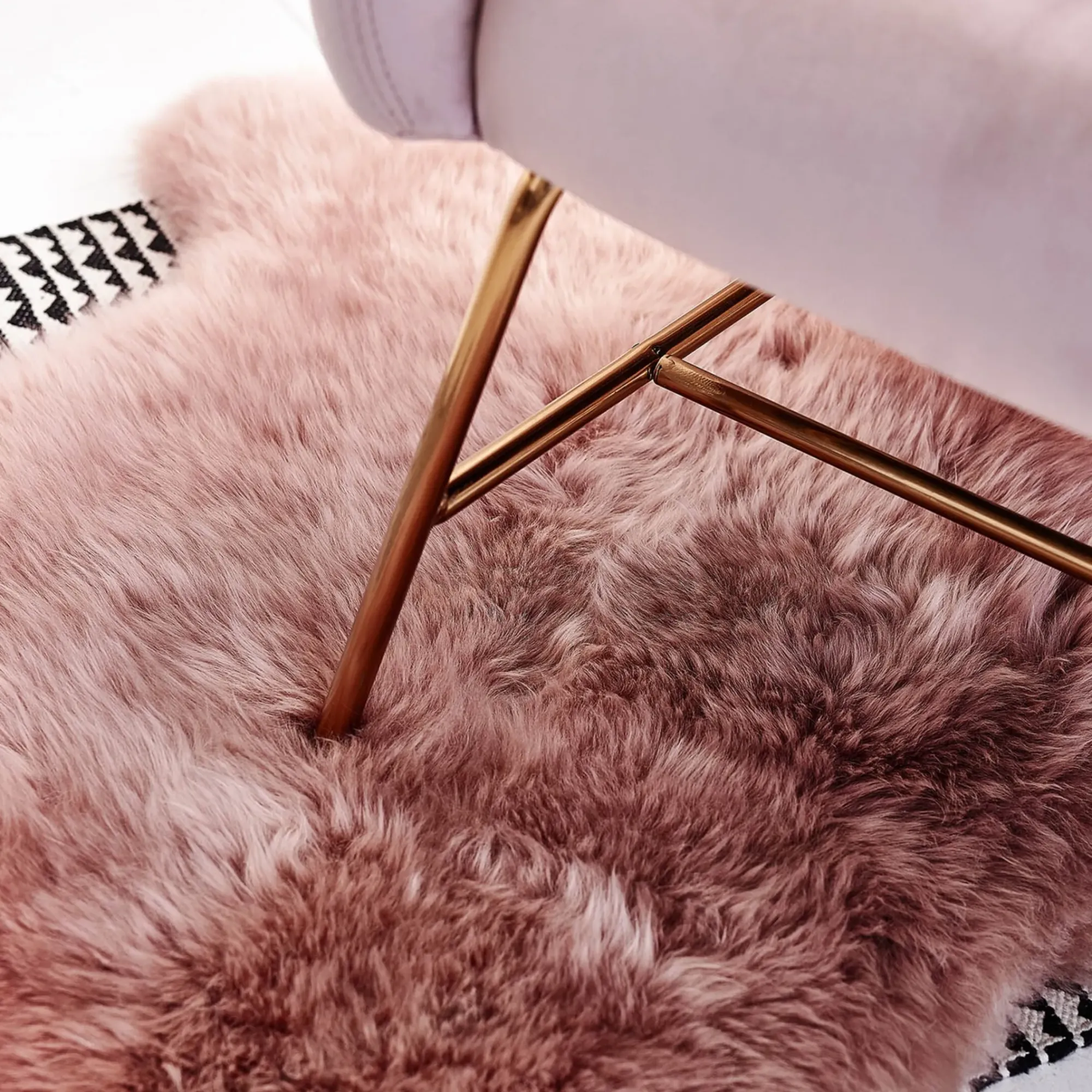 Fashion Depot Samt-Loungesessel Ramsey