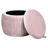 Samt-Pouf Agnes Mit Stauraum^Depot Store
