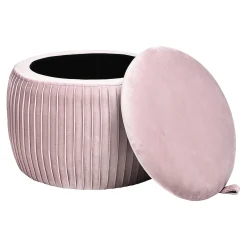 Samt-Pouf Agnes Mit Stauraum^Depot Store