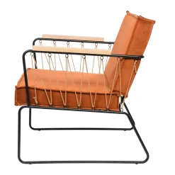 Outlet Depot Samt-Sessel Leander