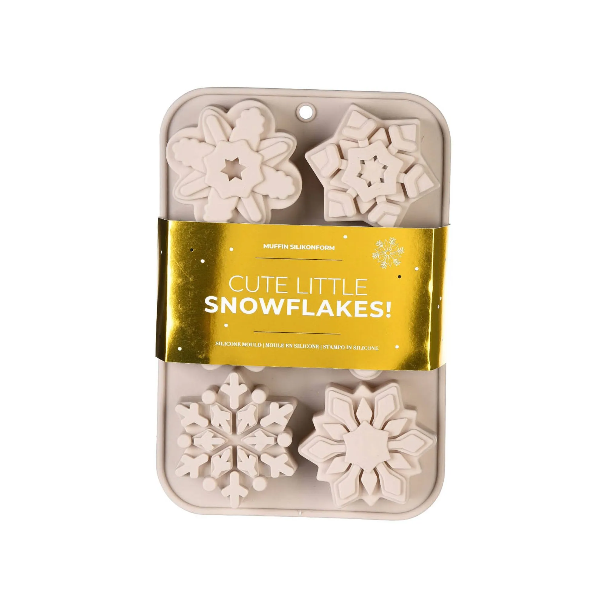 Silikon-Backform Snowflake Für 6 Muffins^Depot New