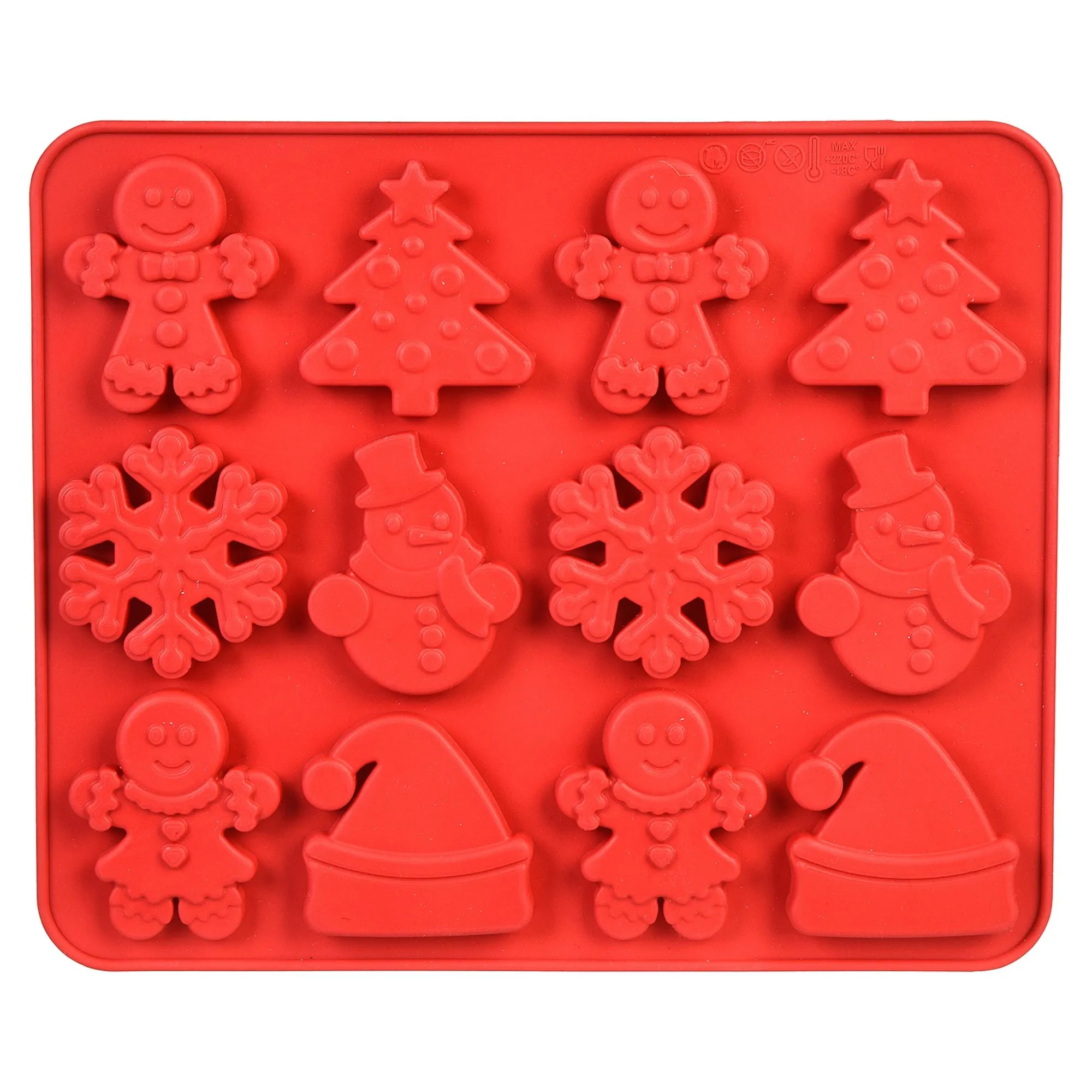 Silikon-Backform Xmas Chocolate^Depot Best