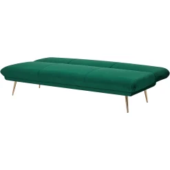 Discount Depot 3-Sitzer Samt-Schlafsofa Marisa