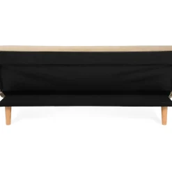 Outlet Depot 3-Sitzer Samt-Schlafsofa Polly