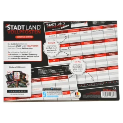 Spiel Stadt Land Vollpfosten Christmas Edition^Depot Sale