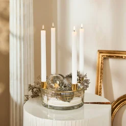 Spitzkerzen-Set Advent Mit Kerzen-Stickern^Depot Discount