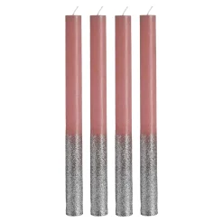 Stabkerze Silver Glitter^Depot Best