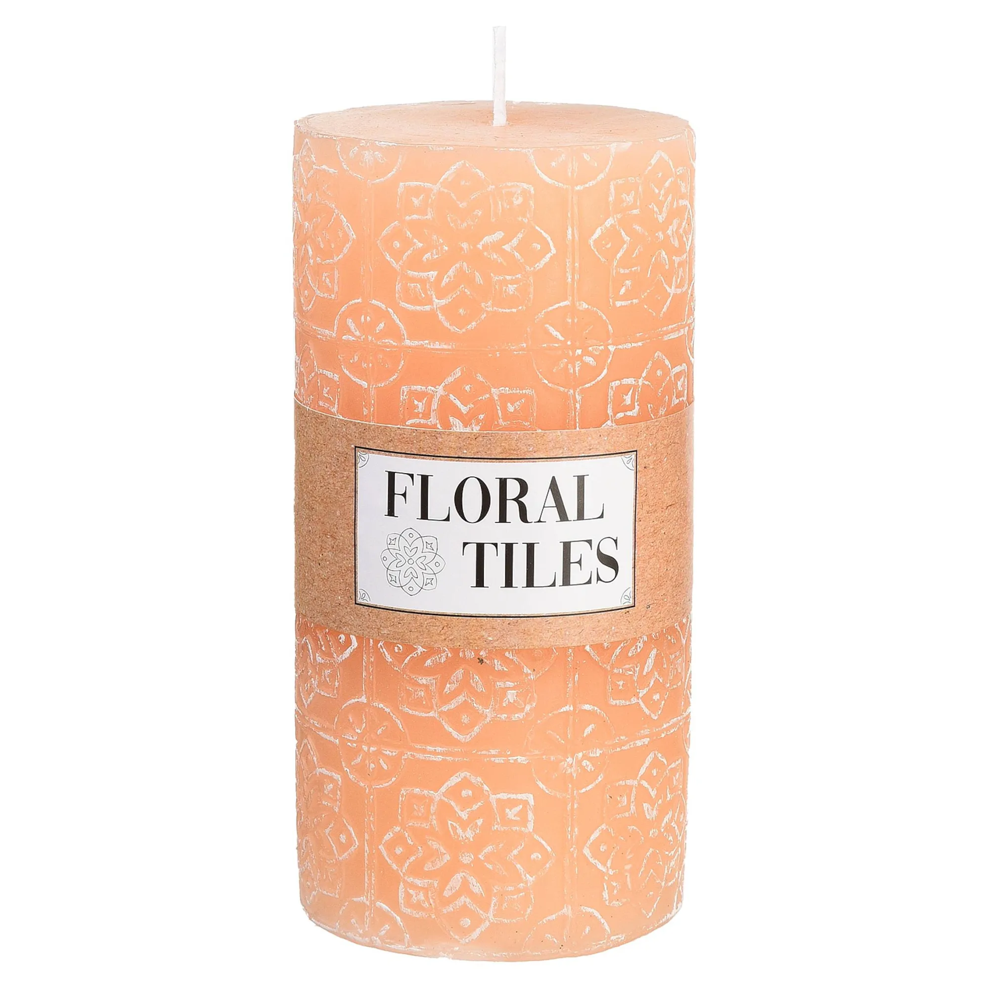 Stumpenkerze Floral Tiles^Depot Shop