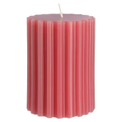 Stumpenkerze, Gerillt^Depot Outlet