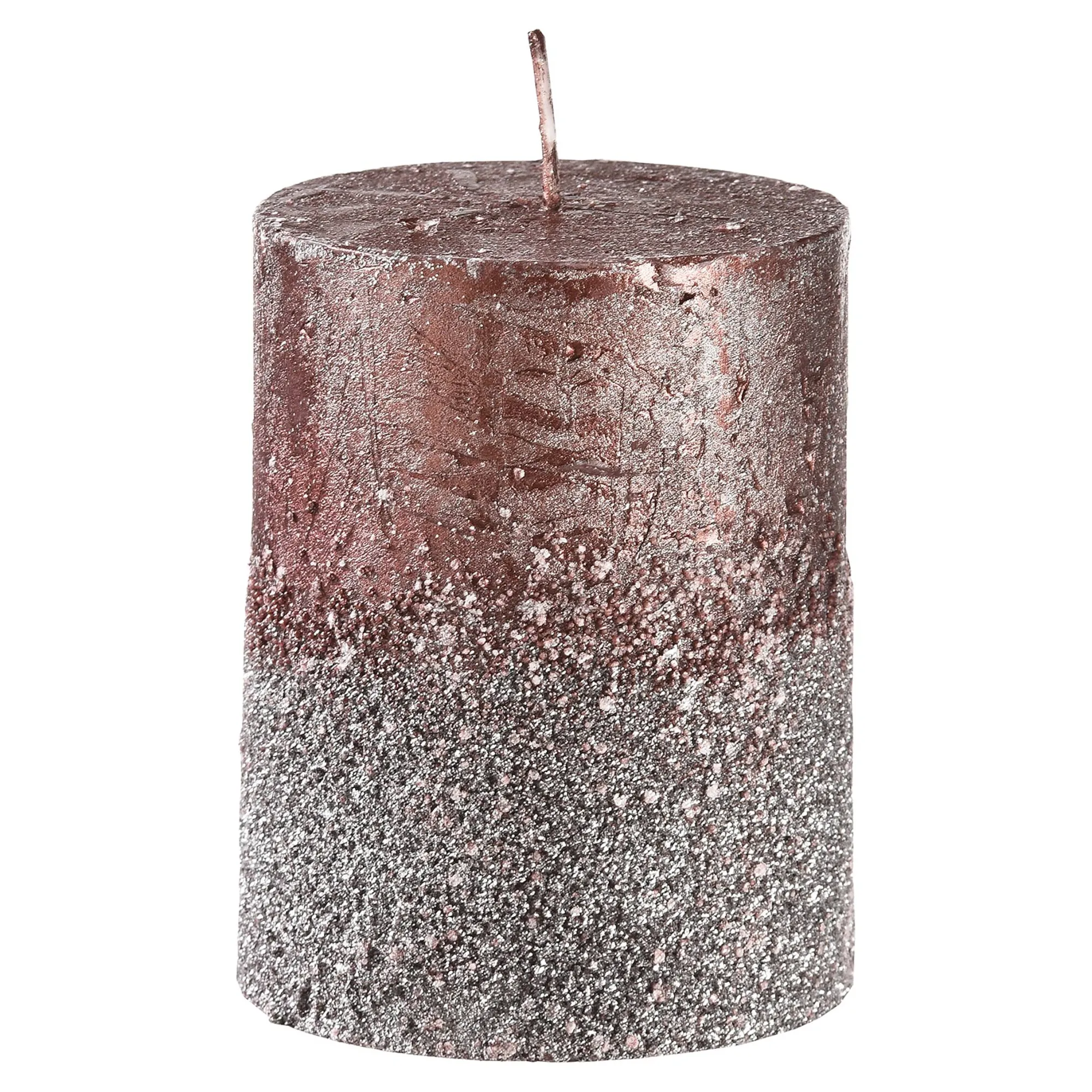 Stumpenkerze Metallic Granulat^Depot Online