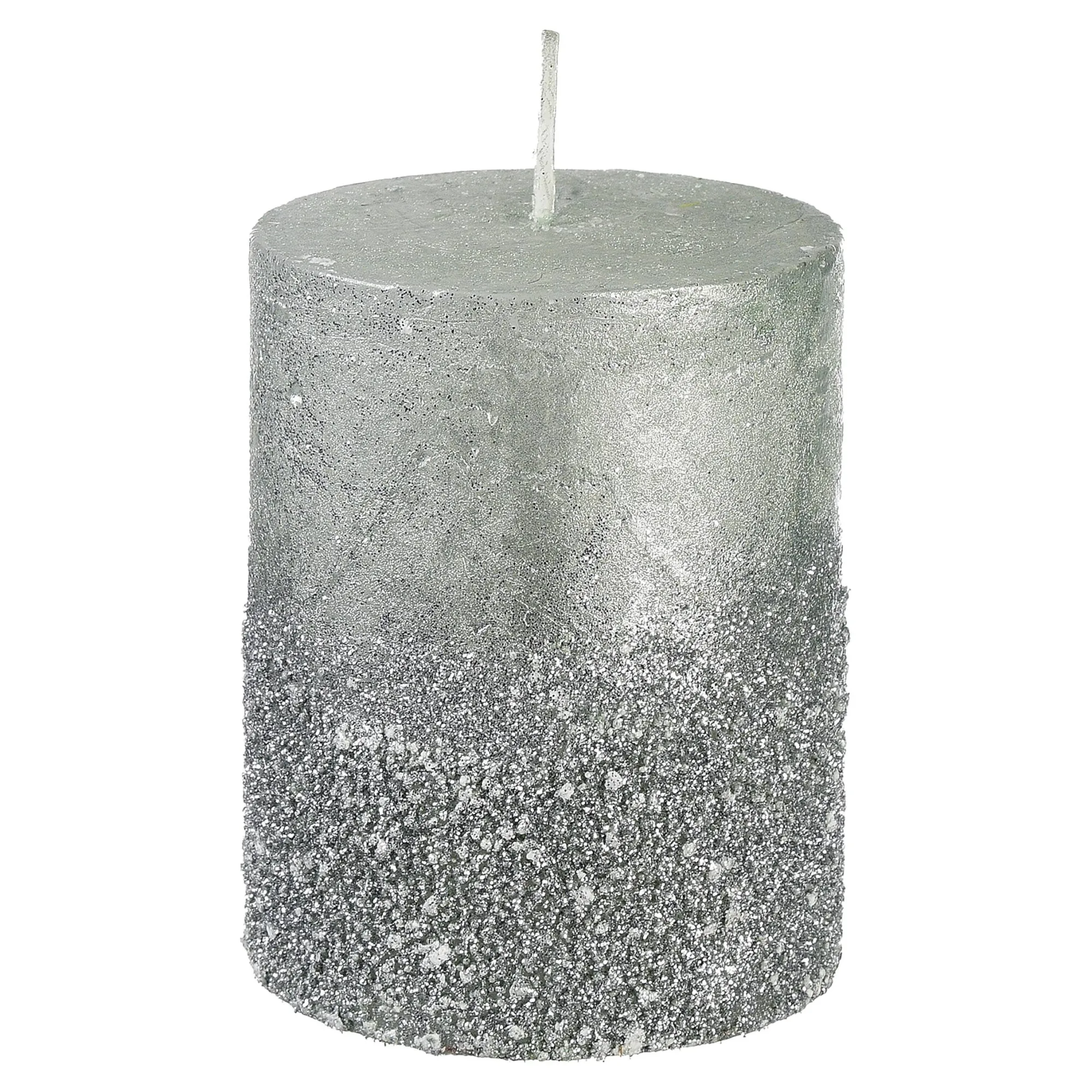 Stumpenkerze Metallic Granulat^Depot Store