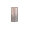 Stumpenkerze Metallic Granulat^Depot Outlet