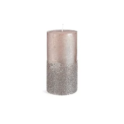 Stumpenkerze Metallic Granulat^Depot Outlet