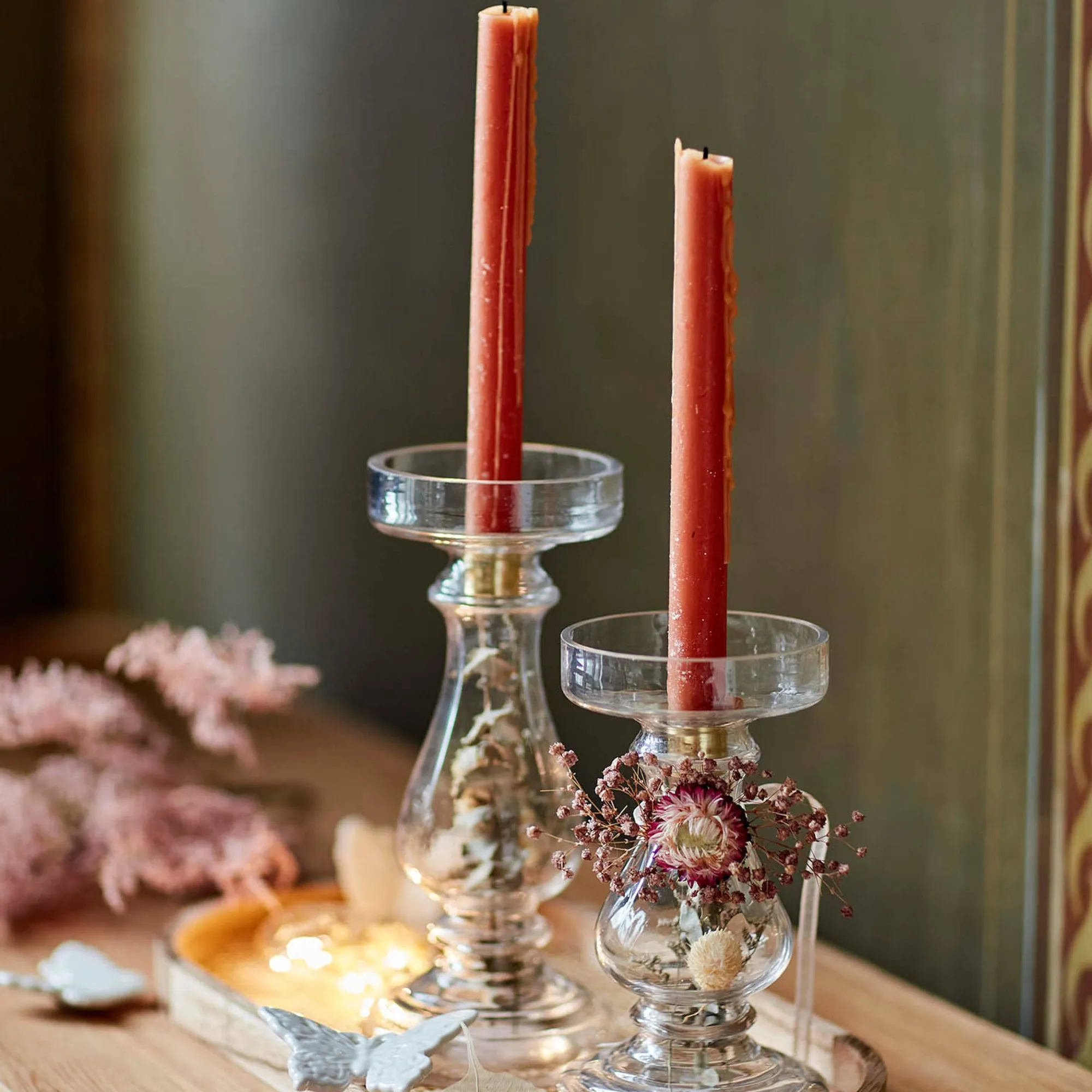 Stumpenkerzenhalter Dry Flower^Depot Store