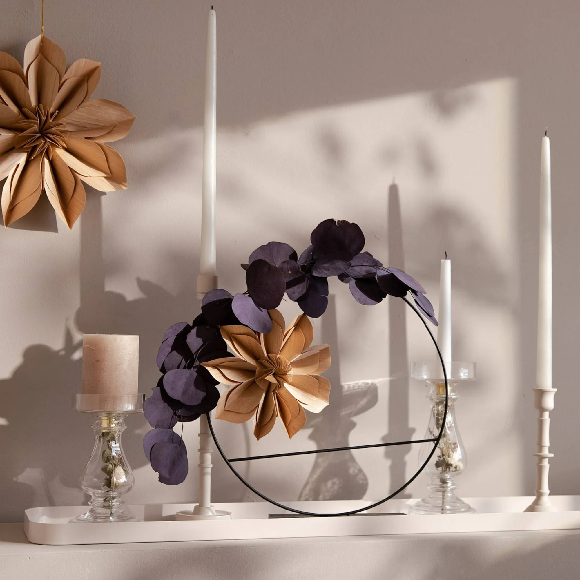 Stumpenkerzenhalter Dry Flower^Depot Store