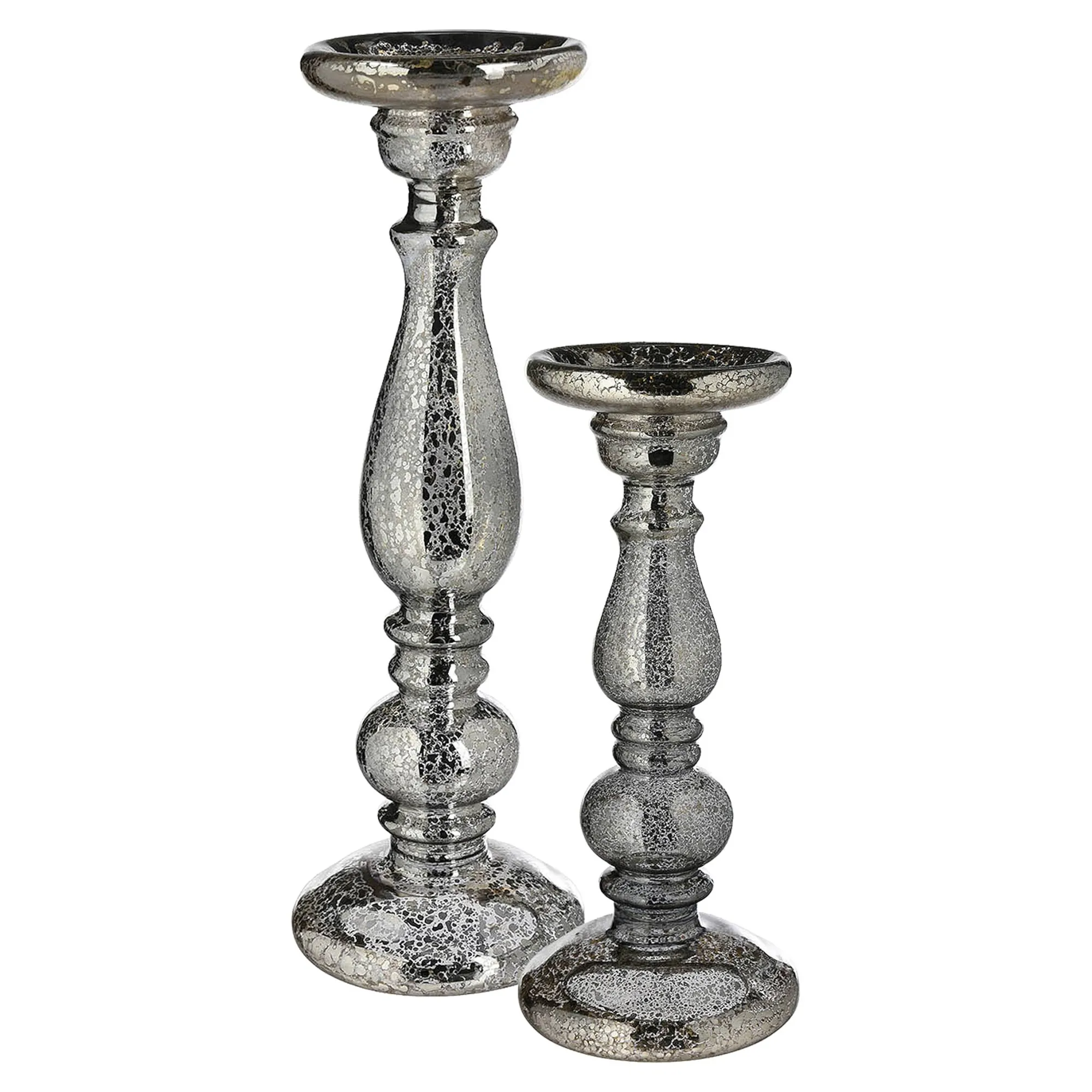 Stumpenkerzenhalter-Set Glam^Depot Cheap