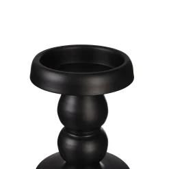 Stumpenkerzenhalter Svart^Depot Discount