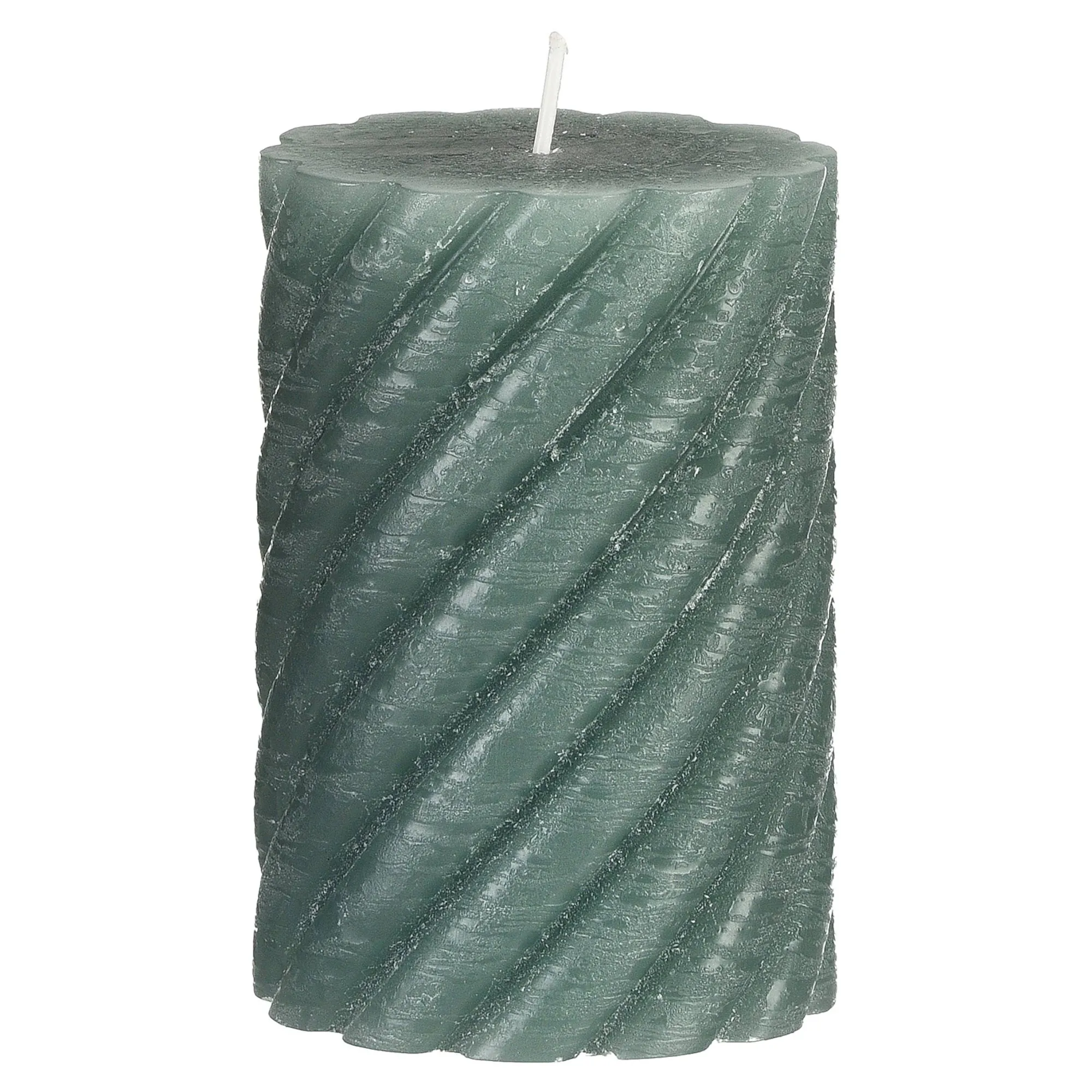 Stumpenkerze Rustic Wirbel^Depot Shop