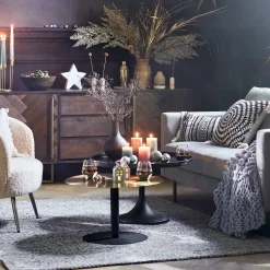 Stumpenkerze Rustic Wirbel^Depot Shop