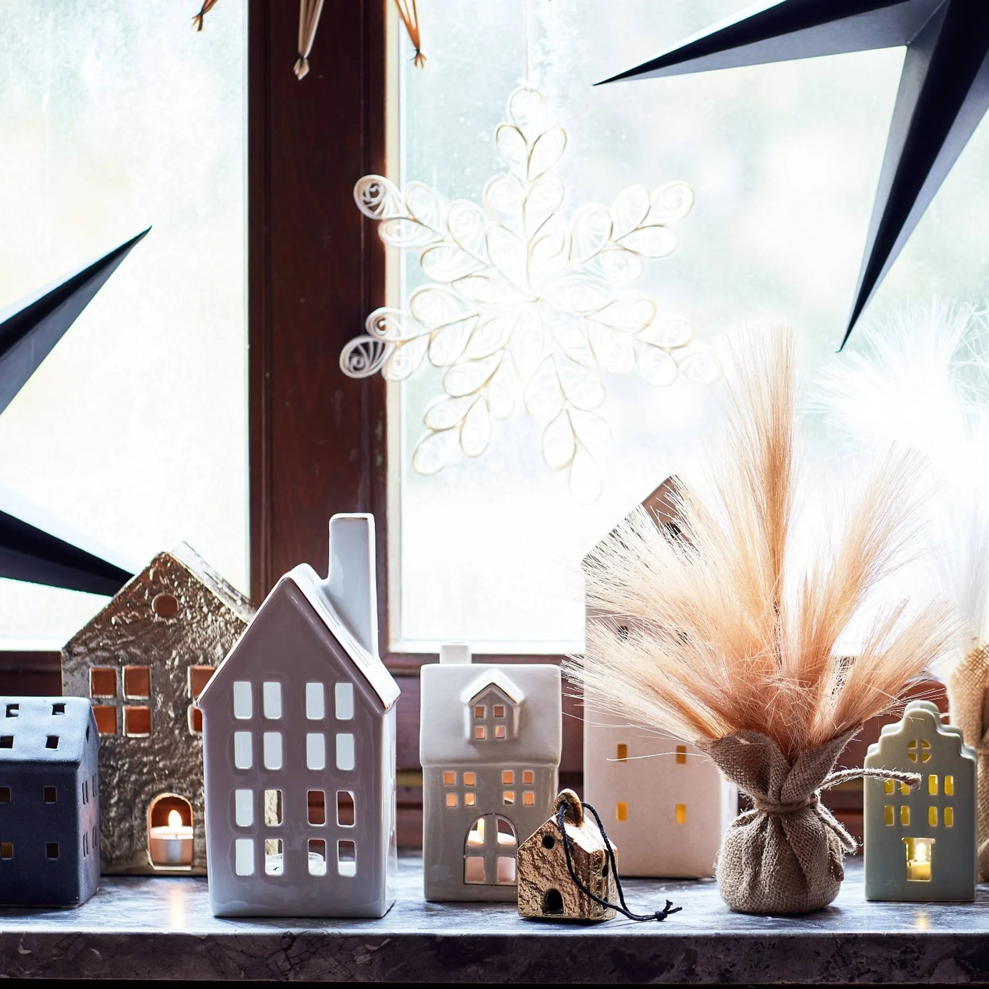 Teelichthalter-Set Haus^Depot Online