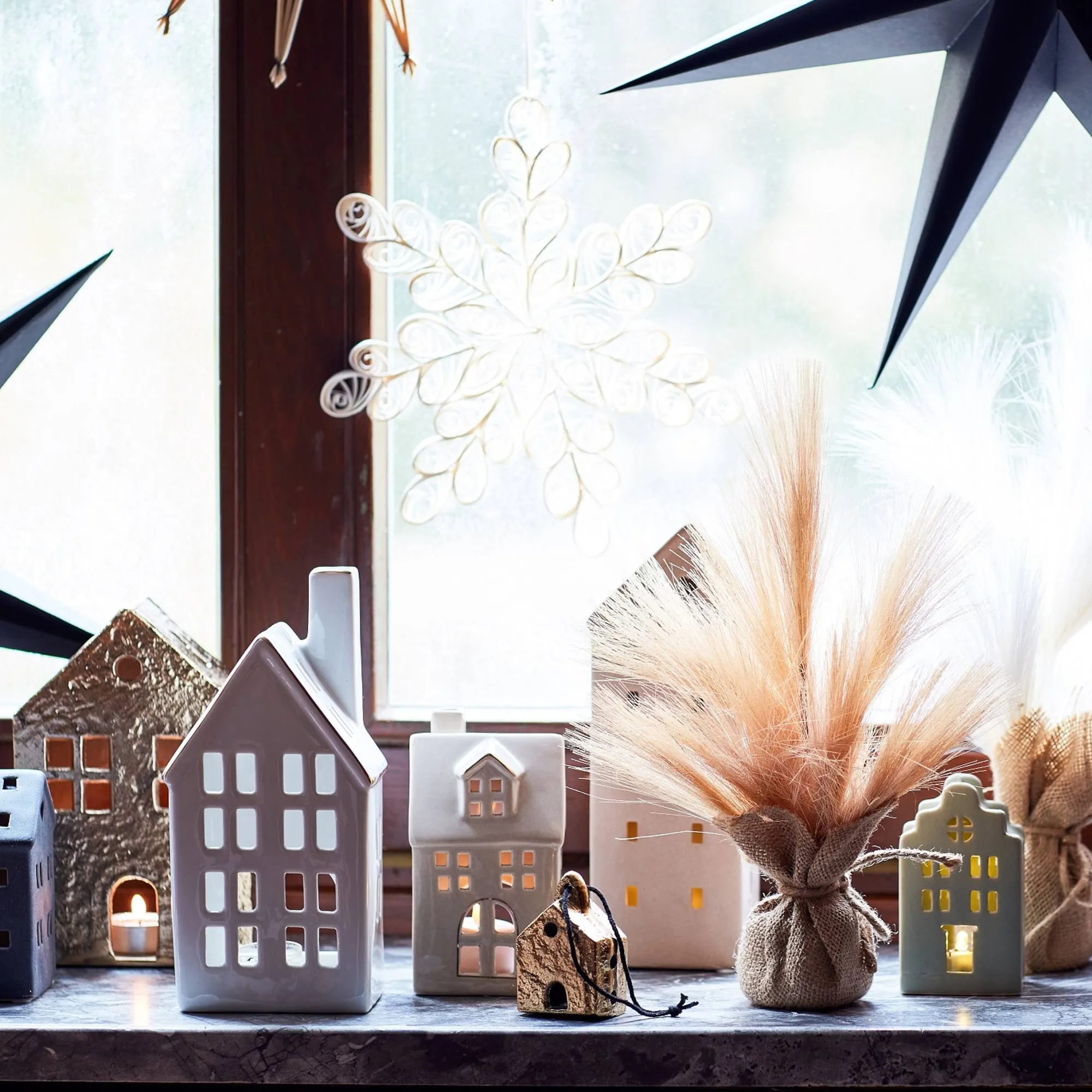 Teelichthalter-Set Haus^Depot New