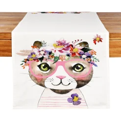 Tischläufer Blumenkatze^Depot Online