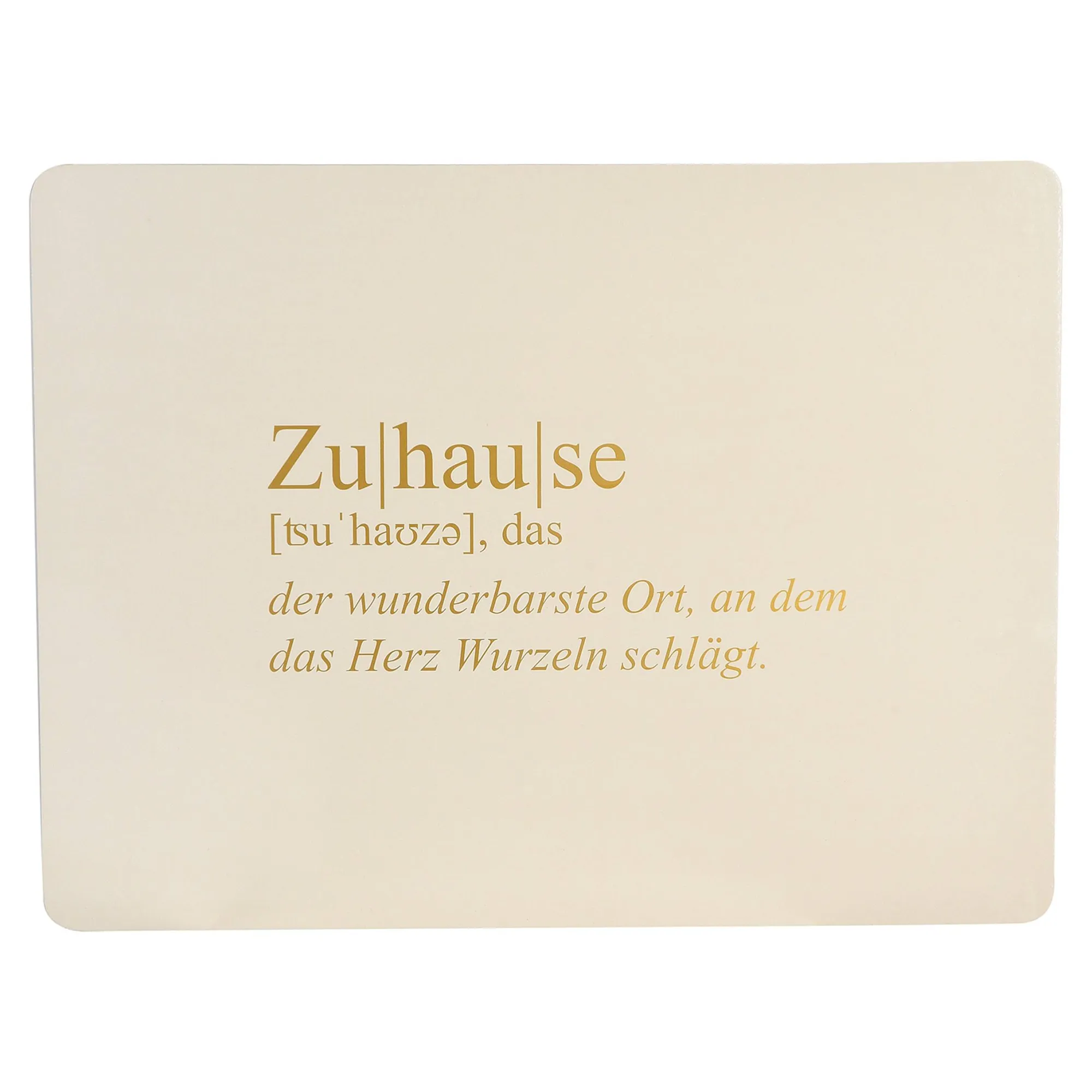 Tischset Zuhause^Depot Hot