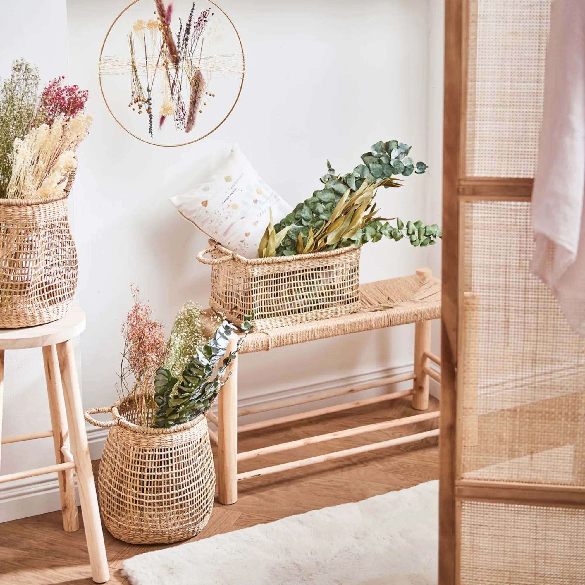 Cheap Depot Trockenblumen-Bundel Setaria