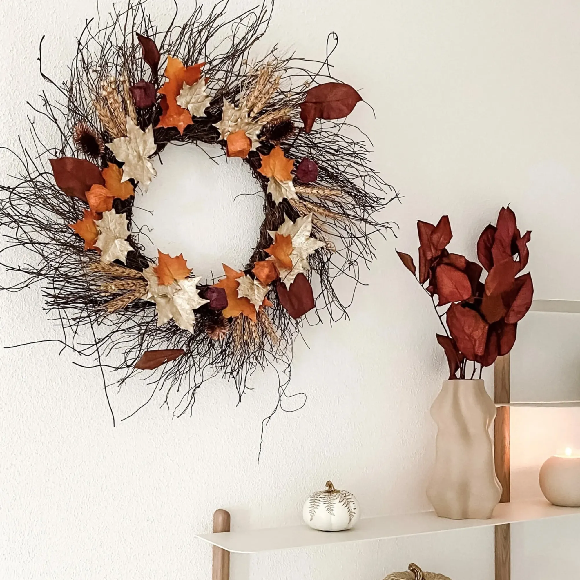 Store Depot Trockenblumenbund Leaves