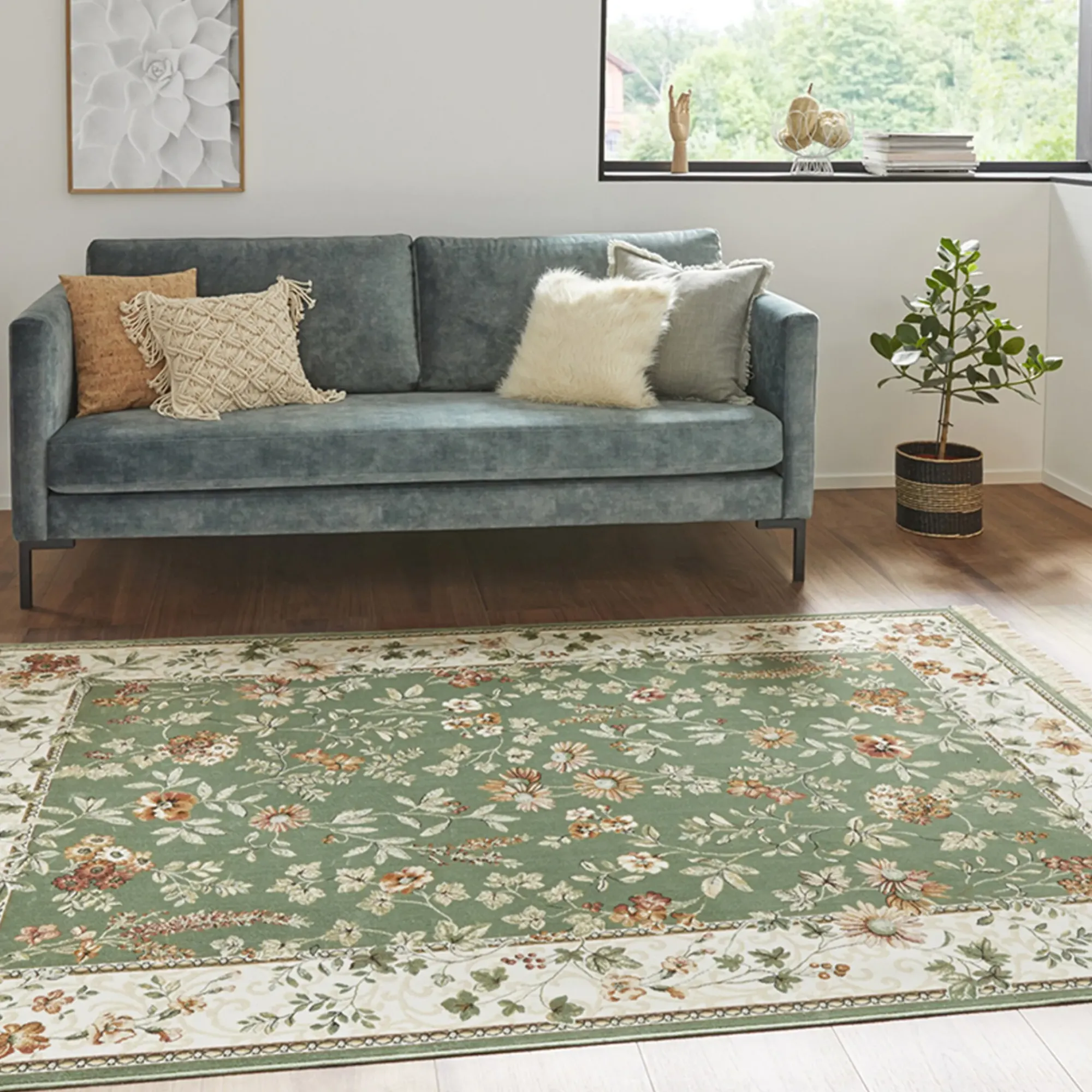 Discount Depot Viskose-Teppich Naveh