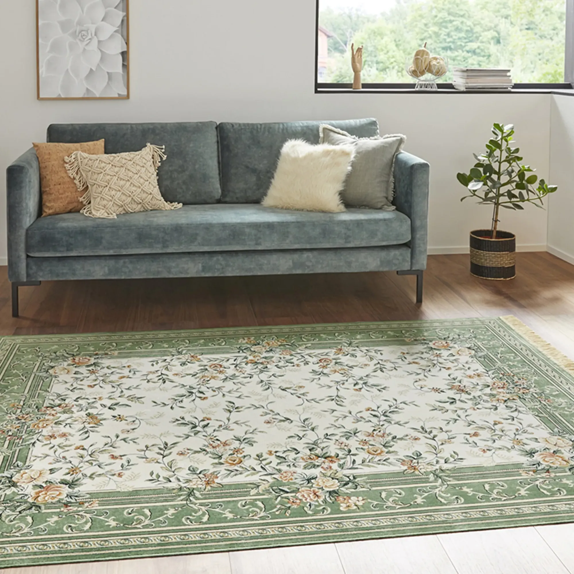 Discount Depot Viskose-Teppich Naveh