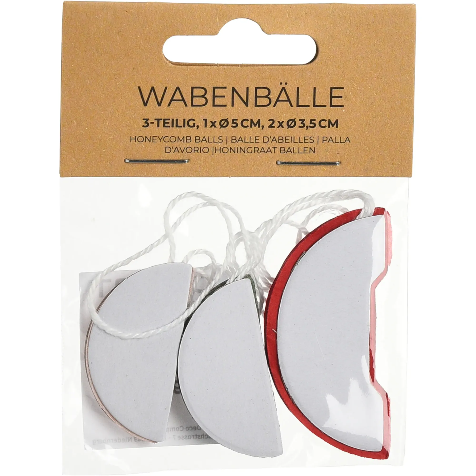 Discount Depot Wabenball-Set Tiny 3Tlg.