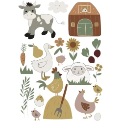 Shop Depot Wandsticker-Bogen Little Farm