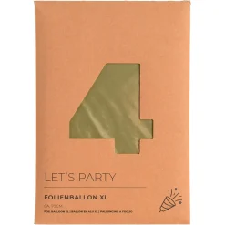 Discount Depot Xl-Folienballon Nummer 4