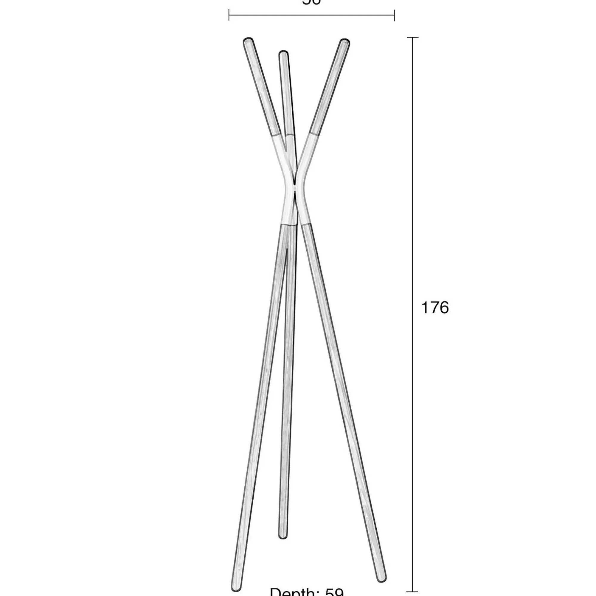 Zuiver Standgarderobe Rack^Depot Hot