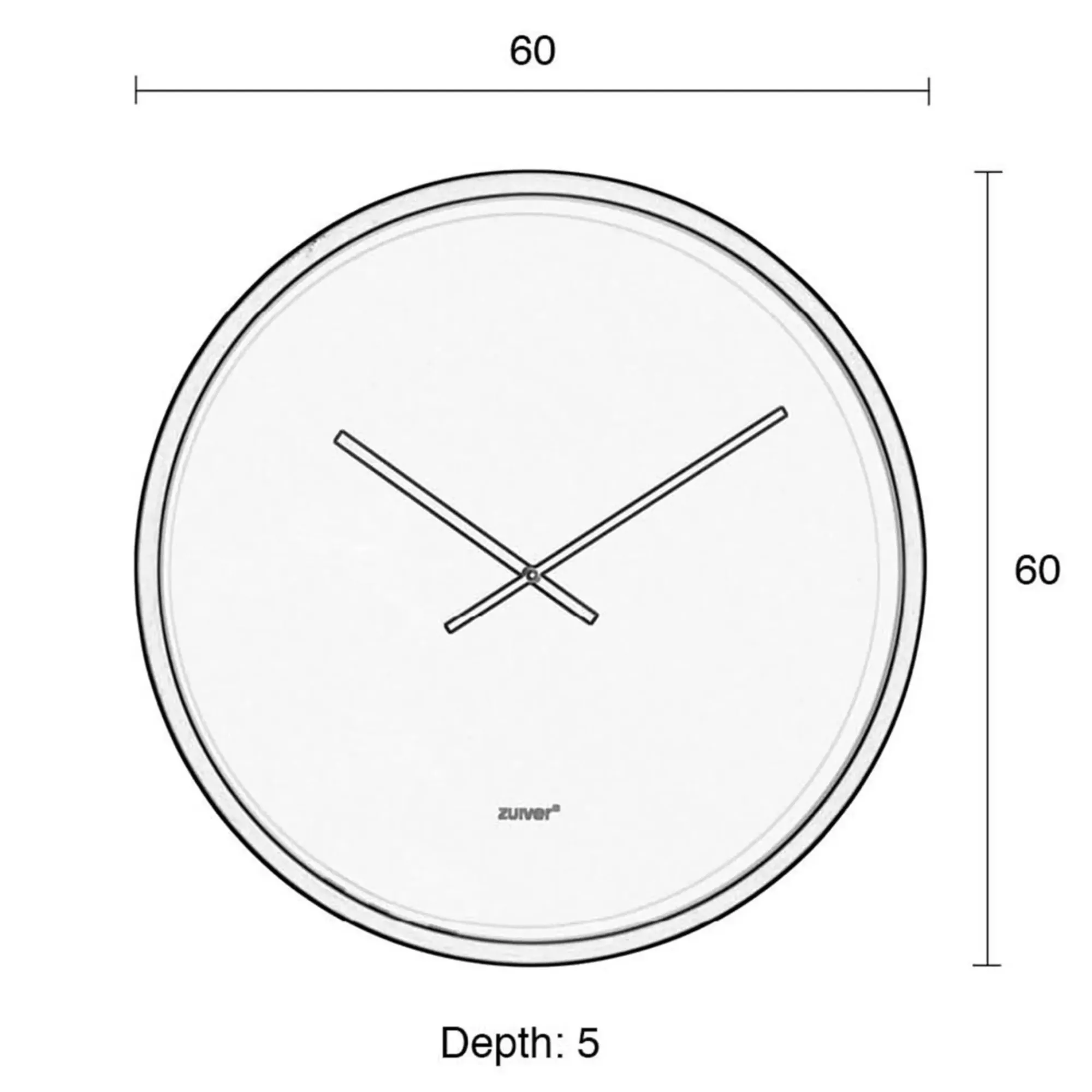Sale Depot Zuiver Wanduhr Bandit